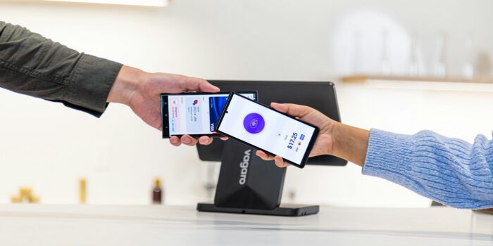 Contactless mobile payment illustrating regulated retail payment activities in Canada