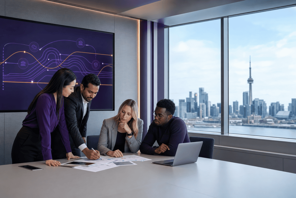Canadian payment and compliance team mapping FINTRAC and RPAA regulatory requirements